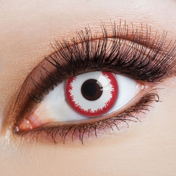 Rina Rot Kontaktlinsen