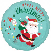 Anteprima: Palloncino foil Merry Merry Christmas 45 cm