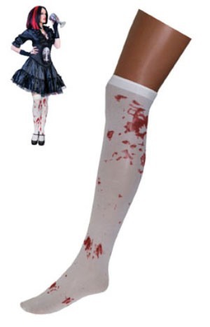 Halloween bloody tights