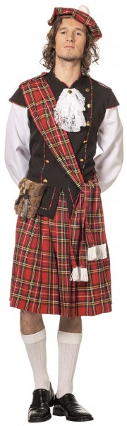 Scots kostume i høj kvalitet til mænd