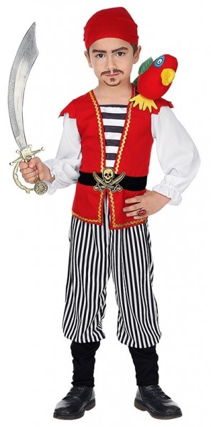 Disfraz de pequeño pirata Patrick Classic 2