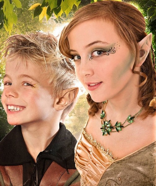 Bajkowe lateksowe uszy elfa
