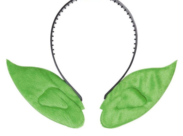 Elf Ears Headband Green
