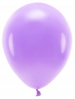 10 Eco Pastell Ballons lila 26cm