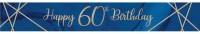 Vorschau: Luxurious 60th Birthday Banner 2,74m