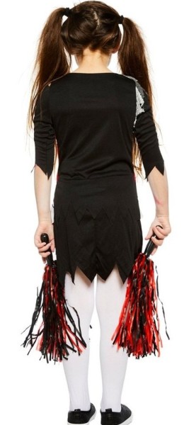 Costume Zombie Pom-Pom Girl Fille avec Pompons Halloween