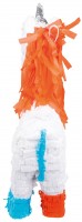 Vorschau: Farbenfrohe Mexikanische Einhorn Piñata 55x41cm