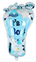 Patterned foil balloon foot Its a Boy