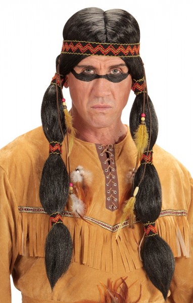 Indian chief wig