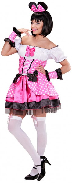Merry Mouse Lady Costume In Pink 3