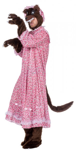 Wolf grandmother costume for men 2