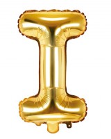 Folieballon I goud 35cm