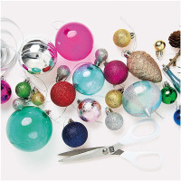 Preview: Colorful Christmas balls 27 pieces