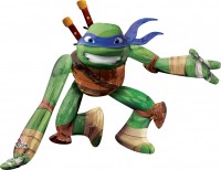 Oversigt: Ninja Turtle Leonardo Airwalker XXL