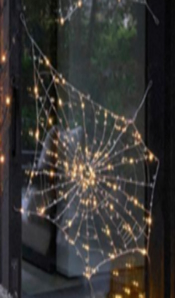LED spider web outdoor
