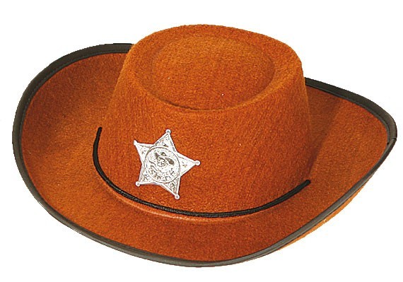 Sombrero vaquero Sheriff Francis para niño