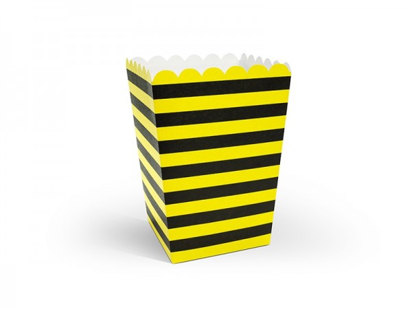 6 cajas de bocadillos con apariencia de abeja 3