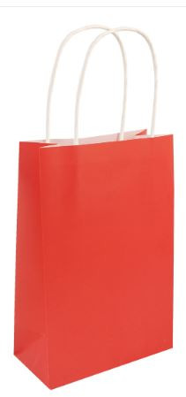 Papierowa torba na prezent Czerwona