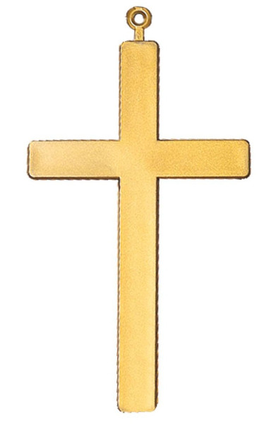 Pendentif croix de costume de moine prêtre