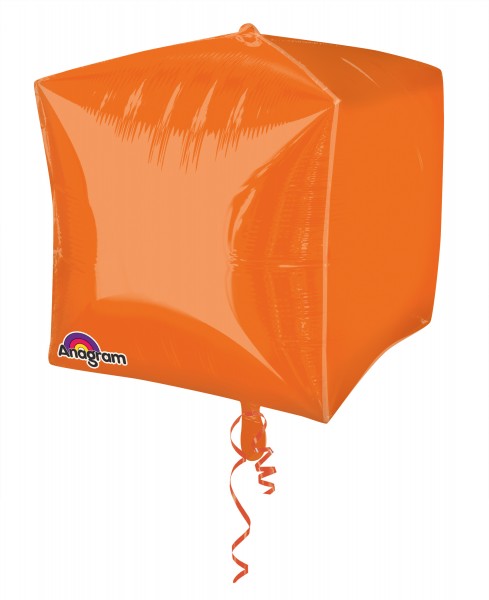 Cubez Folienballon orange 38cm
