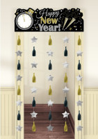 Happy New Year door curtain