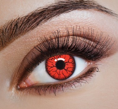 Rote Horror Jahres Kontaktlinsen