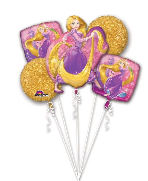 Ballon Set Rapunzels Prinzessinnenparty