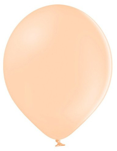 10 party star balloons apricot 30cm