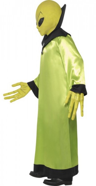Costume d'alien vert fou