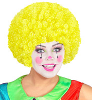 Anteprima: Parrucca da clown gialla per adulto