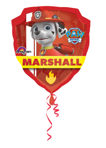 Paw Patrol foil balloon Chase & Marshall