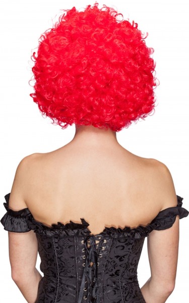 Red curls ladies wig 3