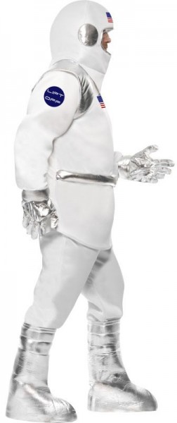 Disfraz de astronauta blanco para hombre 3