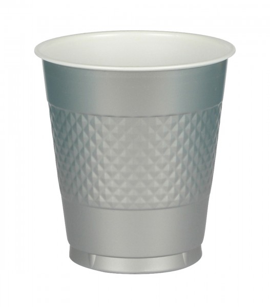 50 cups Silver Design 473ml