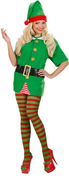Collant natalizi da elfo