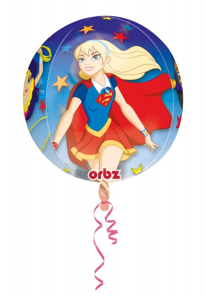 Kugelballon Super Hero DC Girls 2