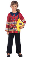 Costume de pompier recyclé pour enfants