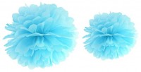 Voorvertoning: Pompon Romy azuurblauw 25cm