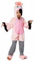 Oversigt: Flamingo fest toddler-jumpsuit