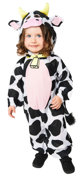 Cow overall costume for babies and toddlers