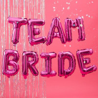 Preview: Bride Tribe Team Bride Foil Balloon