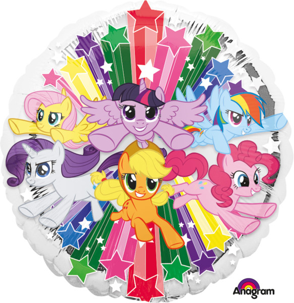 Foil balloon My Little Pony Rainbow Magic