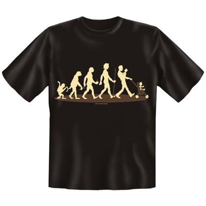 Evolution Des Papas Fun T-Shirt