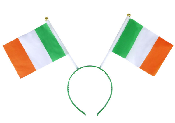 Diadema con bandera de Irlanda