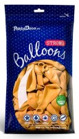 Vorschau: 50 Partystar Luftballons gelb 23cm