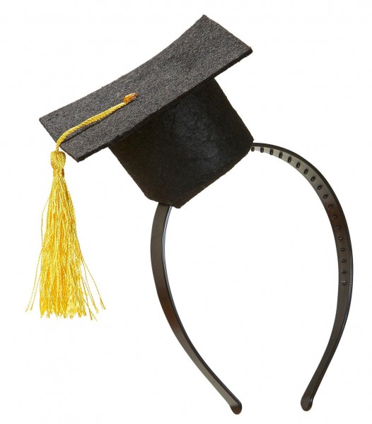 Sombrero académico negro 2