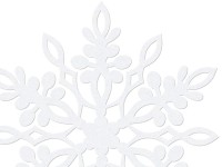 Vista previa: 10 copos de nieve de papel Luna 11cm
