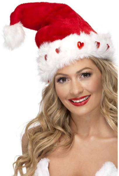 Glødende jul bobble hat