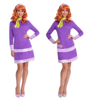 Vista previa: Disfraz de Daphne de Scooby Doo para mujer