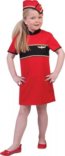 Junior stewardess Skyla child costume